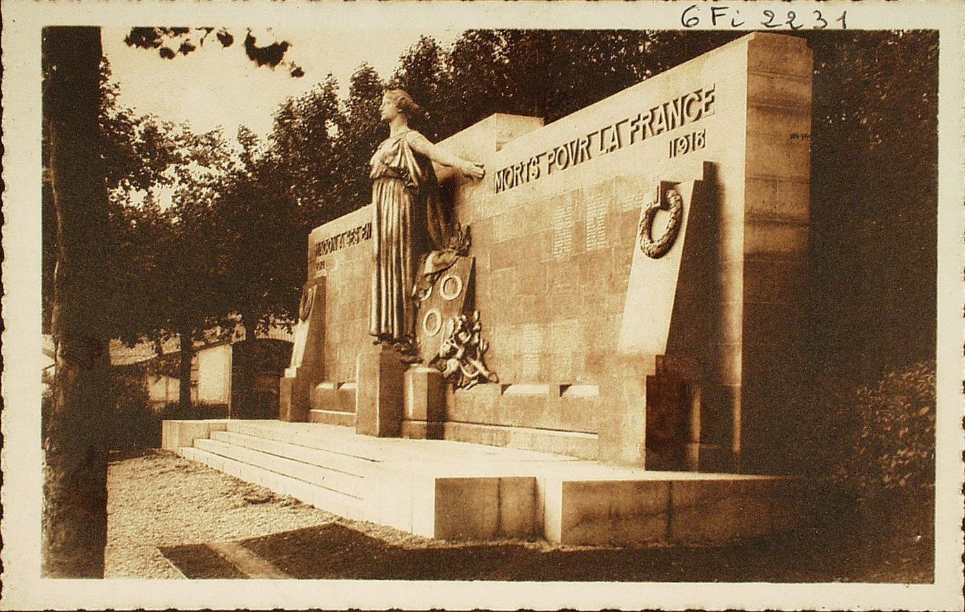 Mâcon. Comité du monument. Inauguration le 24 juin 1923.