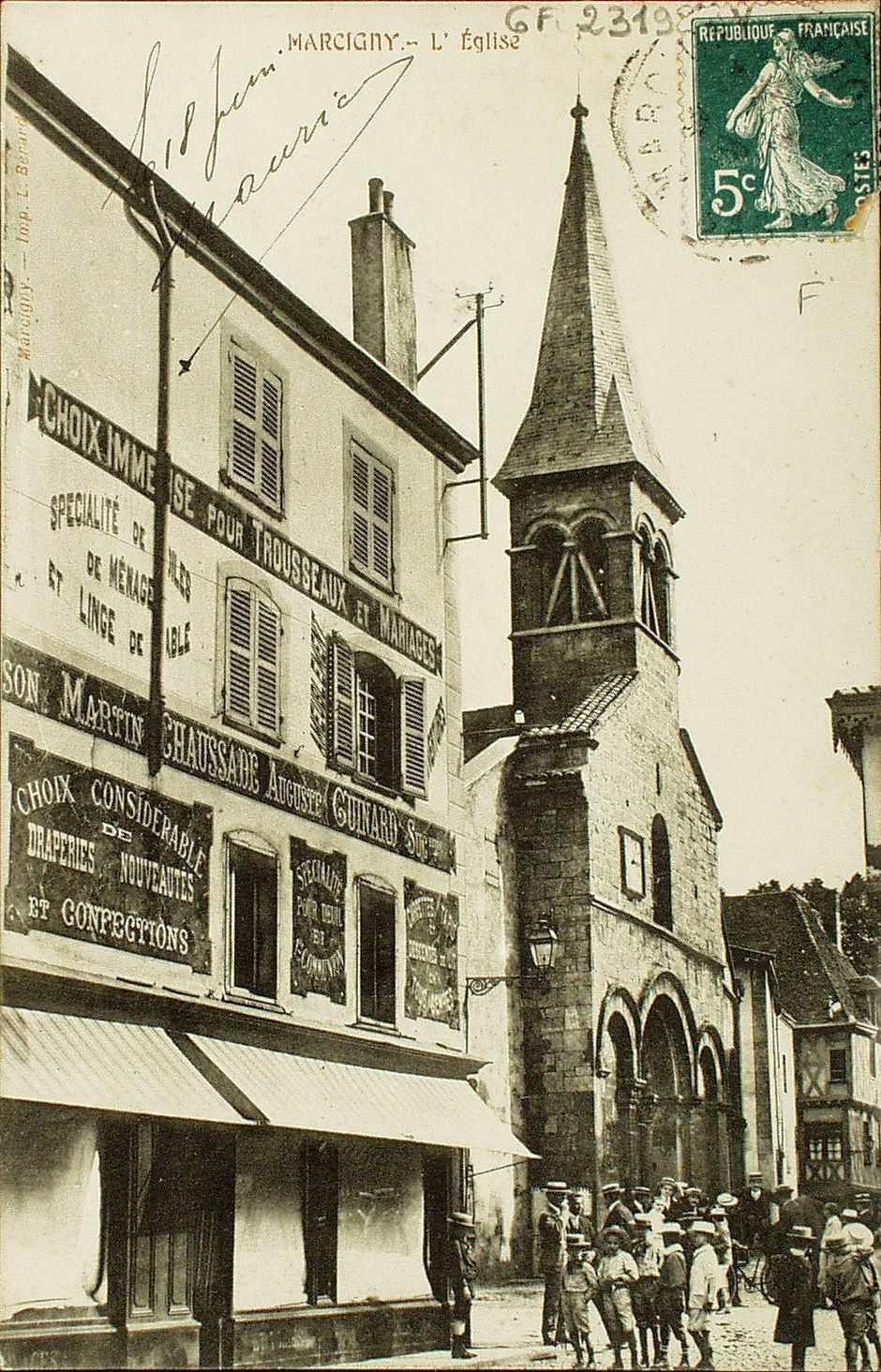 Macigny. L'église.