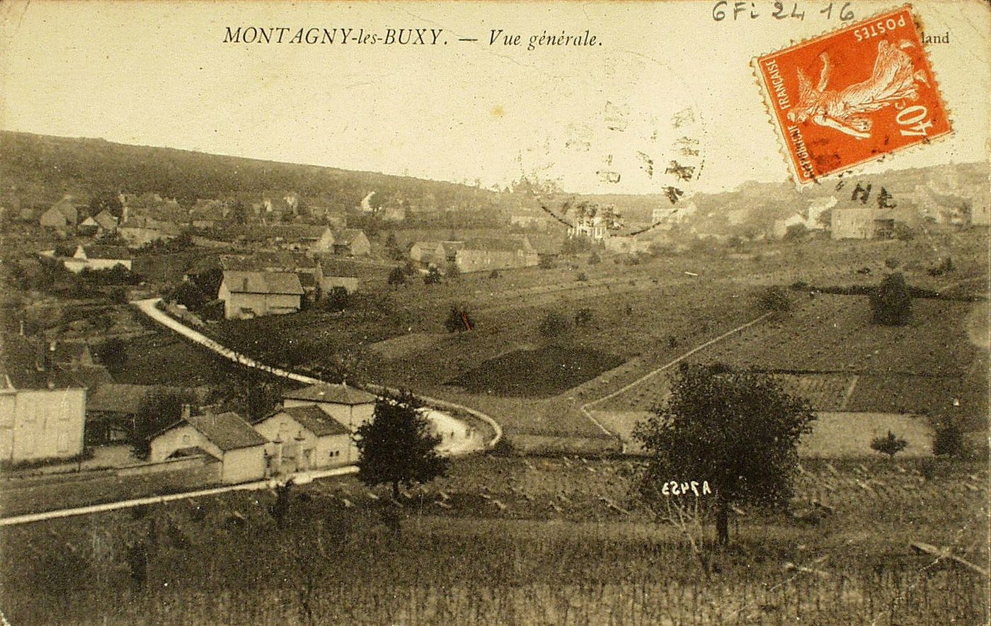 Montagny-lès-Buxy. Vue générale.