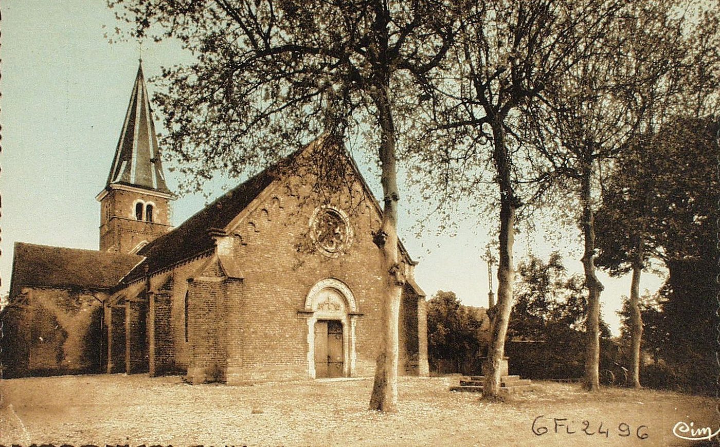 Montpont. L'église.