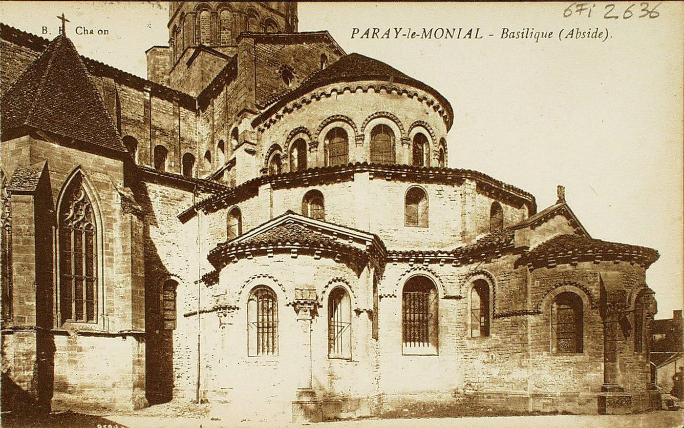 Paray-le-Monial. Basilique (abside).