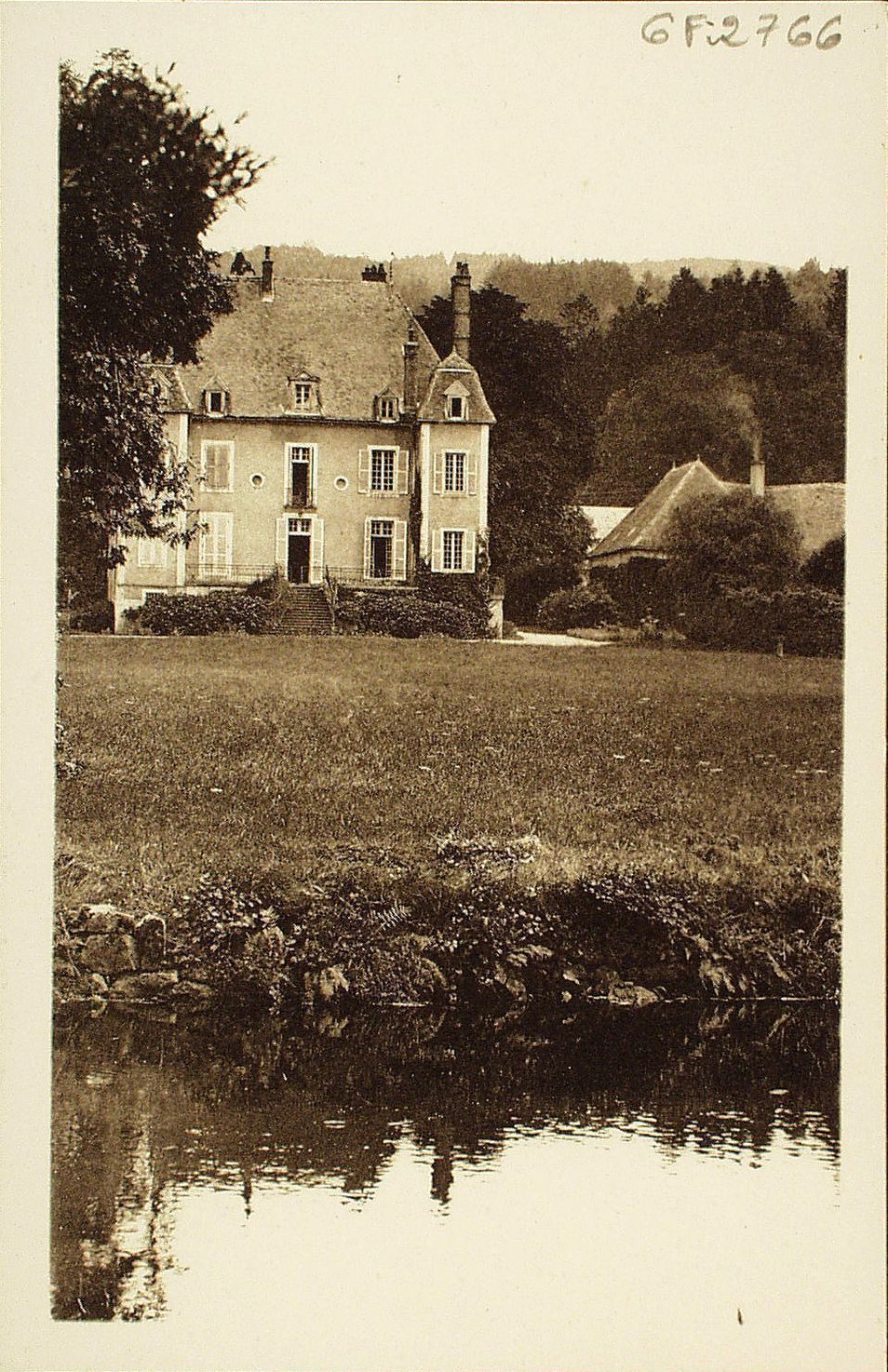 La Petite-Verrière. Le château de la Boulaye.