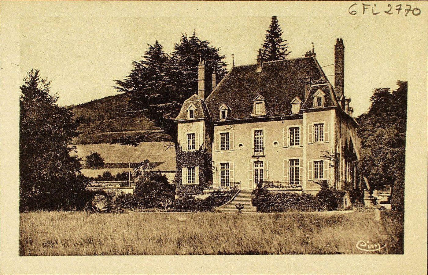 La Petite-Verrière. Le château de la Boulaye.