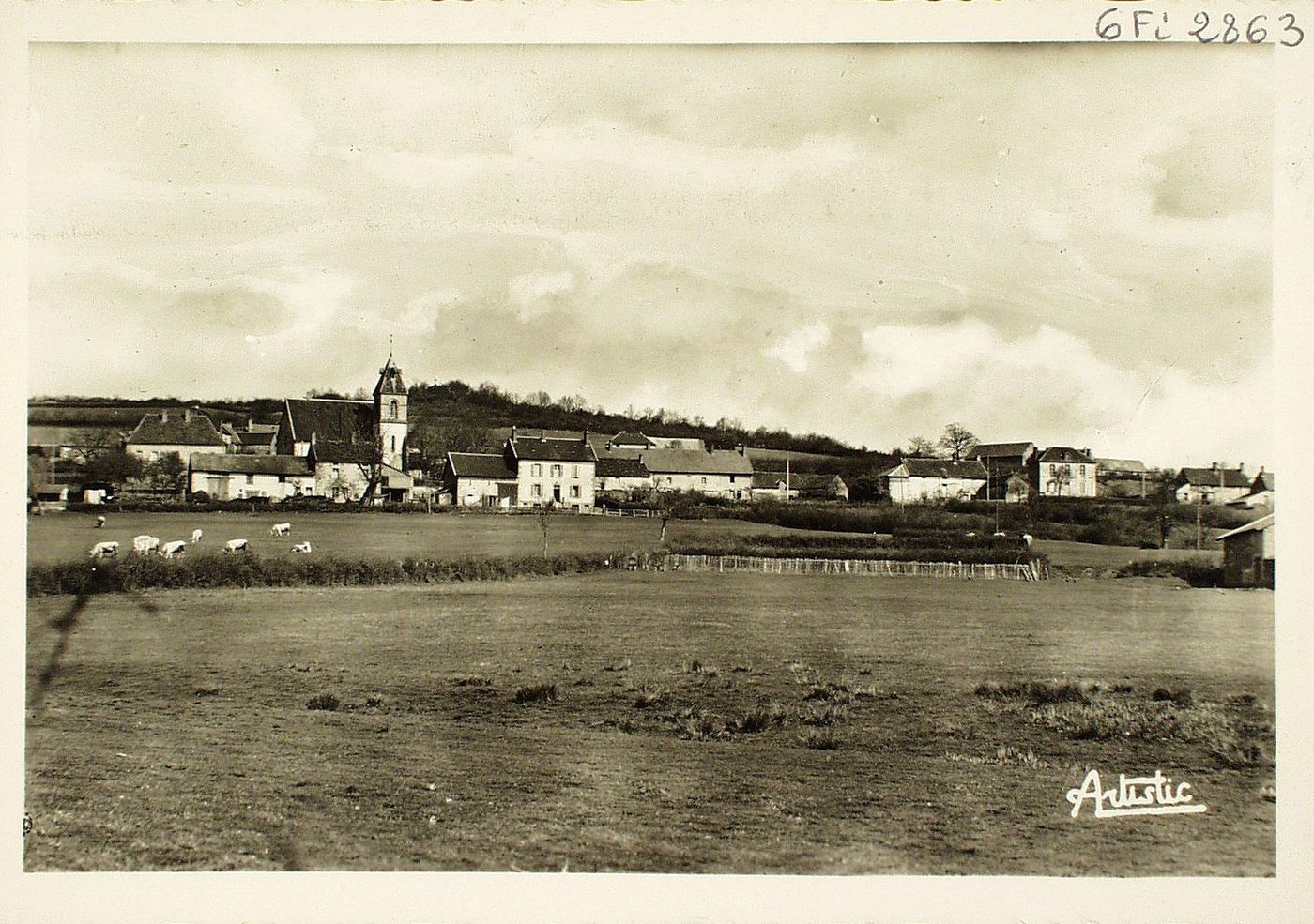 Reclesne. Vue générale.
