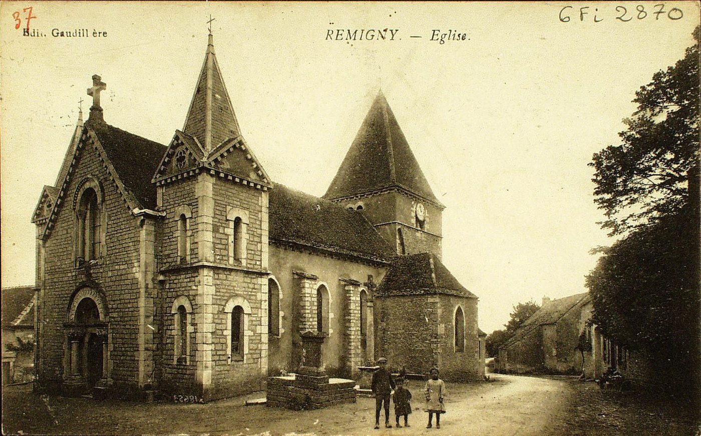 Remigny. Eglise.