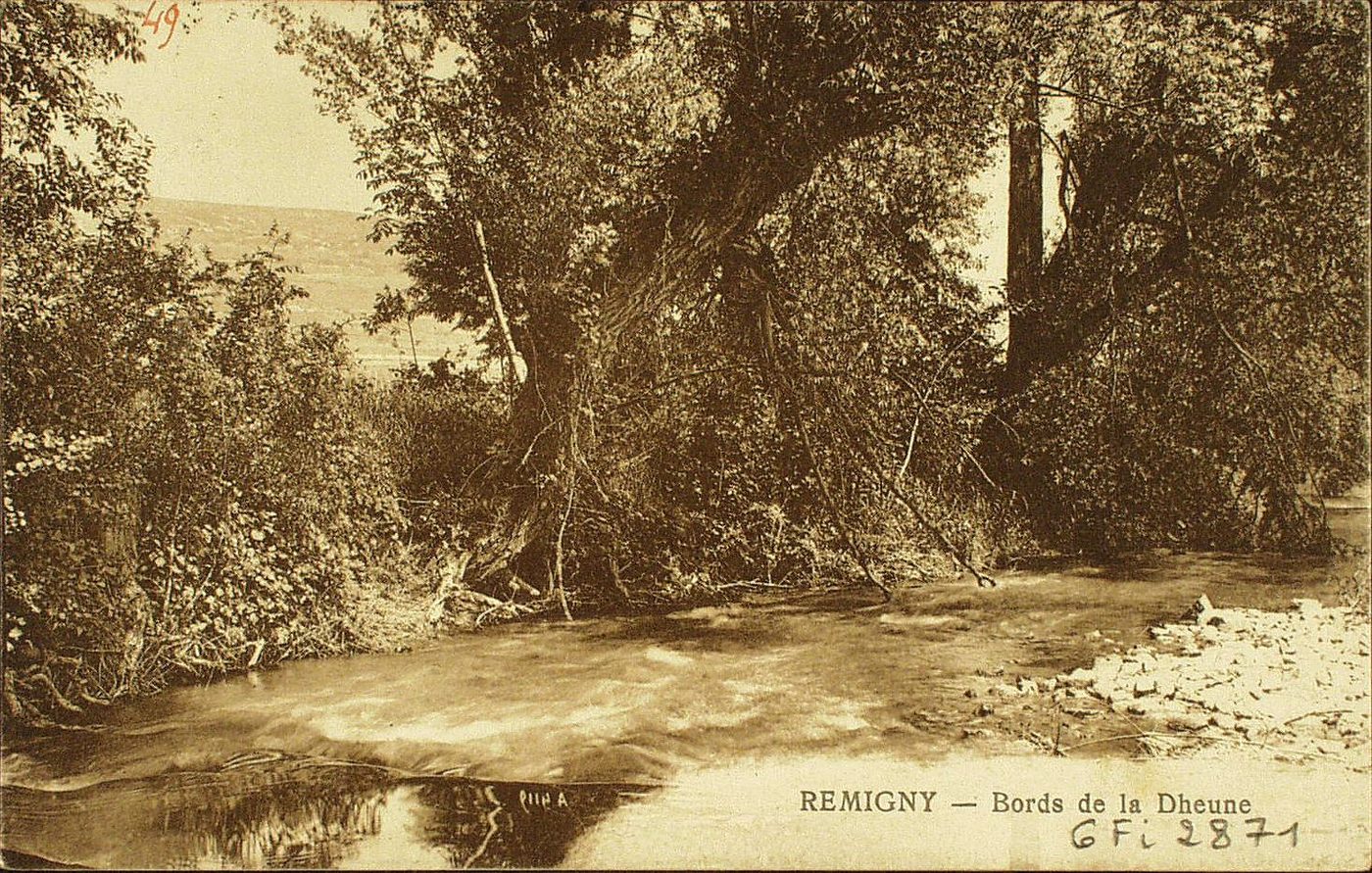Remigny. Bords de la Dheune.