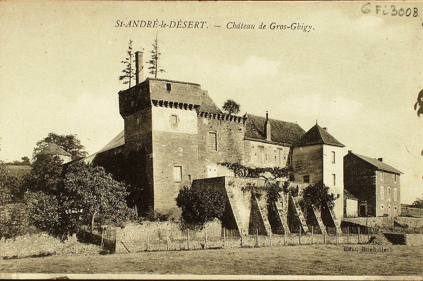 Saint-André-le-Désert. Château de Gros Chigy.