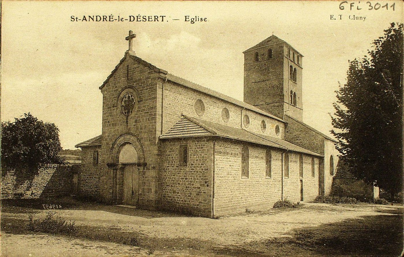 Saint-André-le-Désert. Eglise.