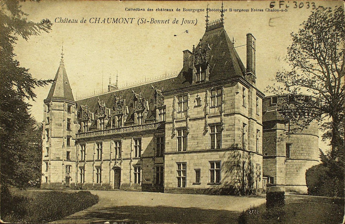 Château de Chaumont (Saint-Bonnet-de-Joux).