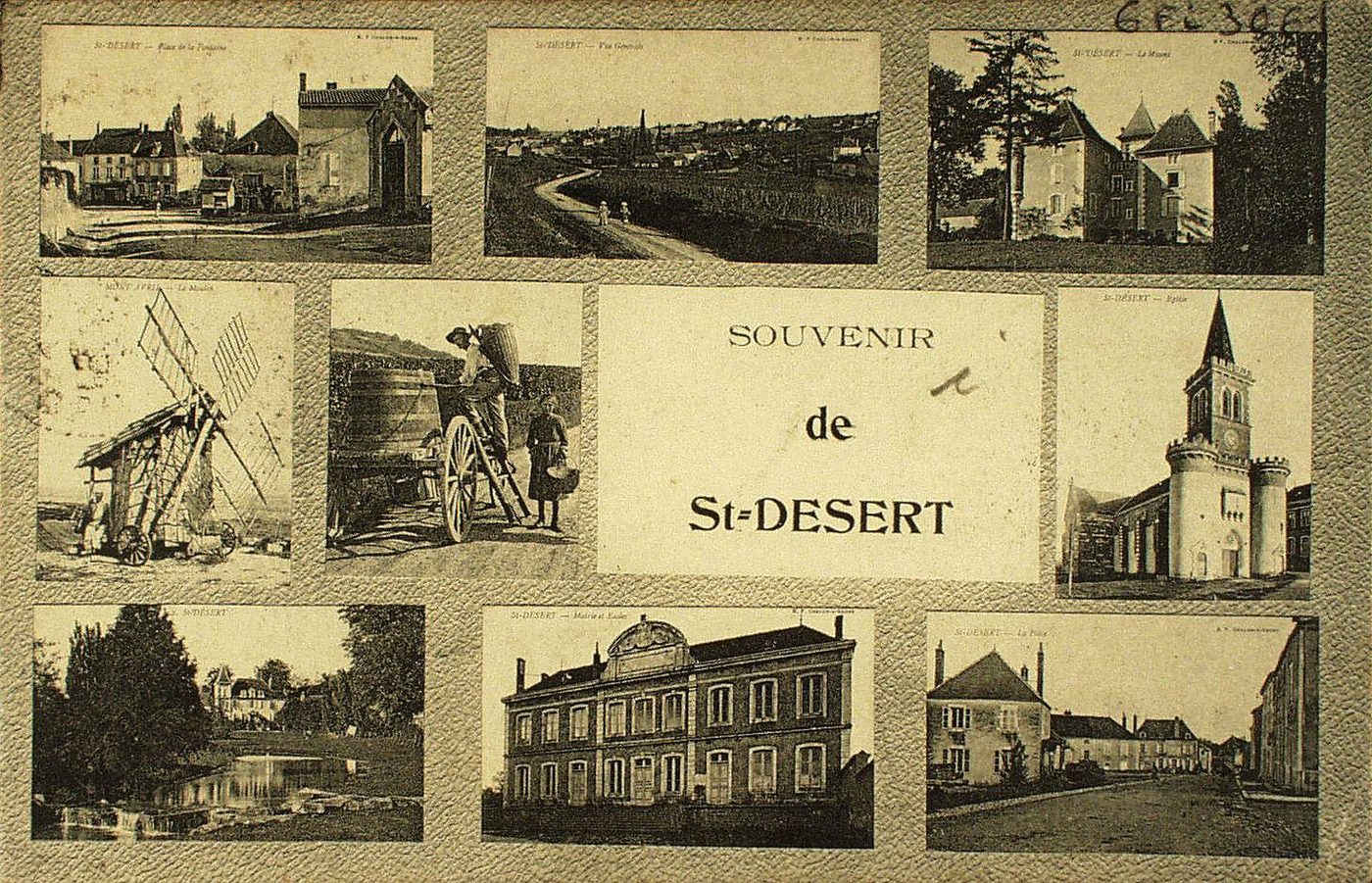Souvenir de Saint-Désert.
