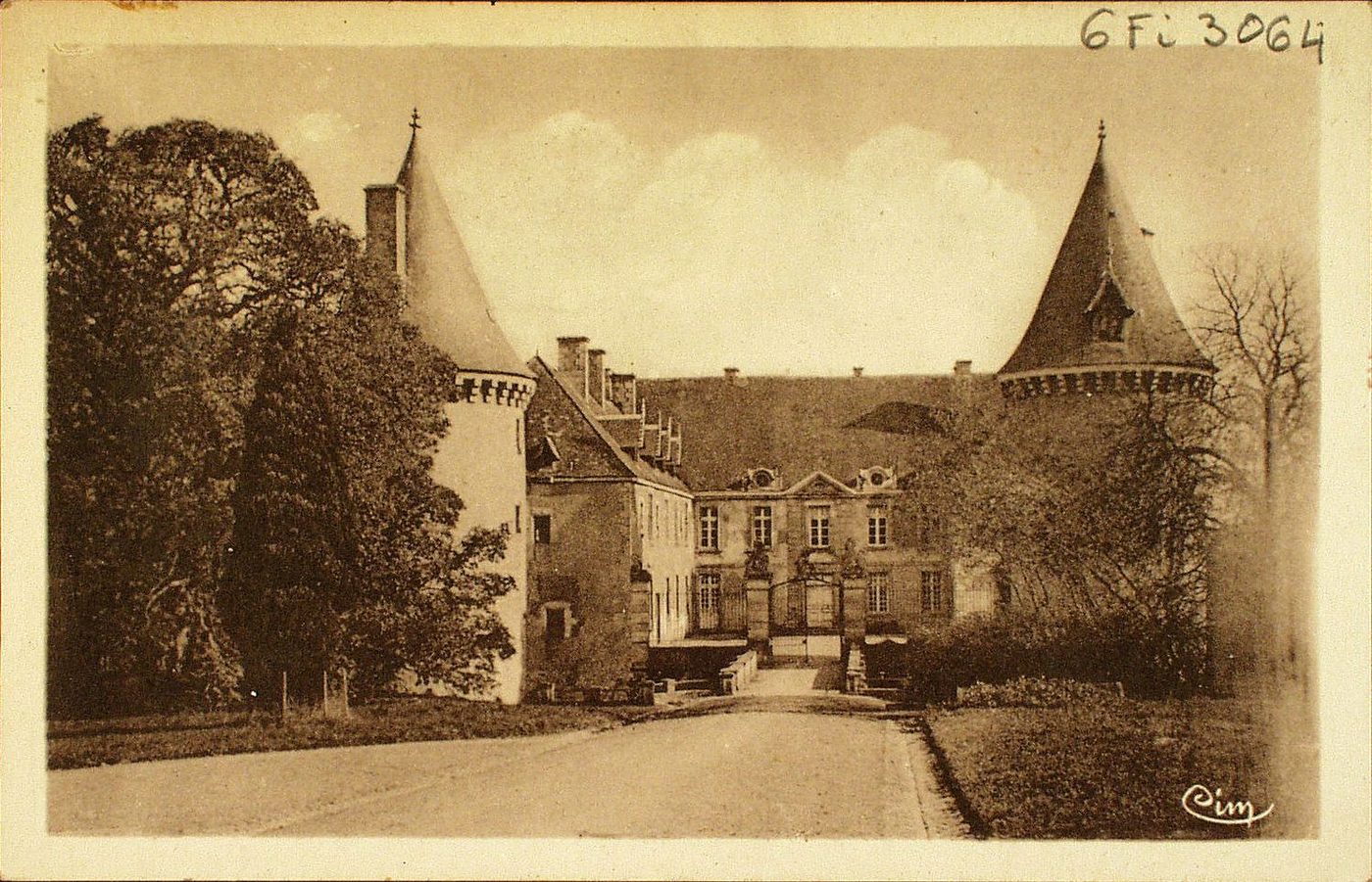 Saint-Emiland. Château d'Epiry.