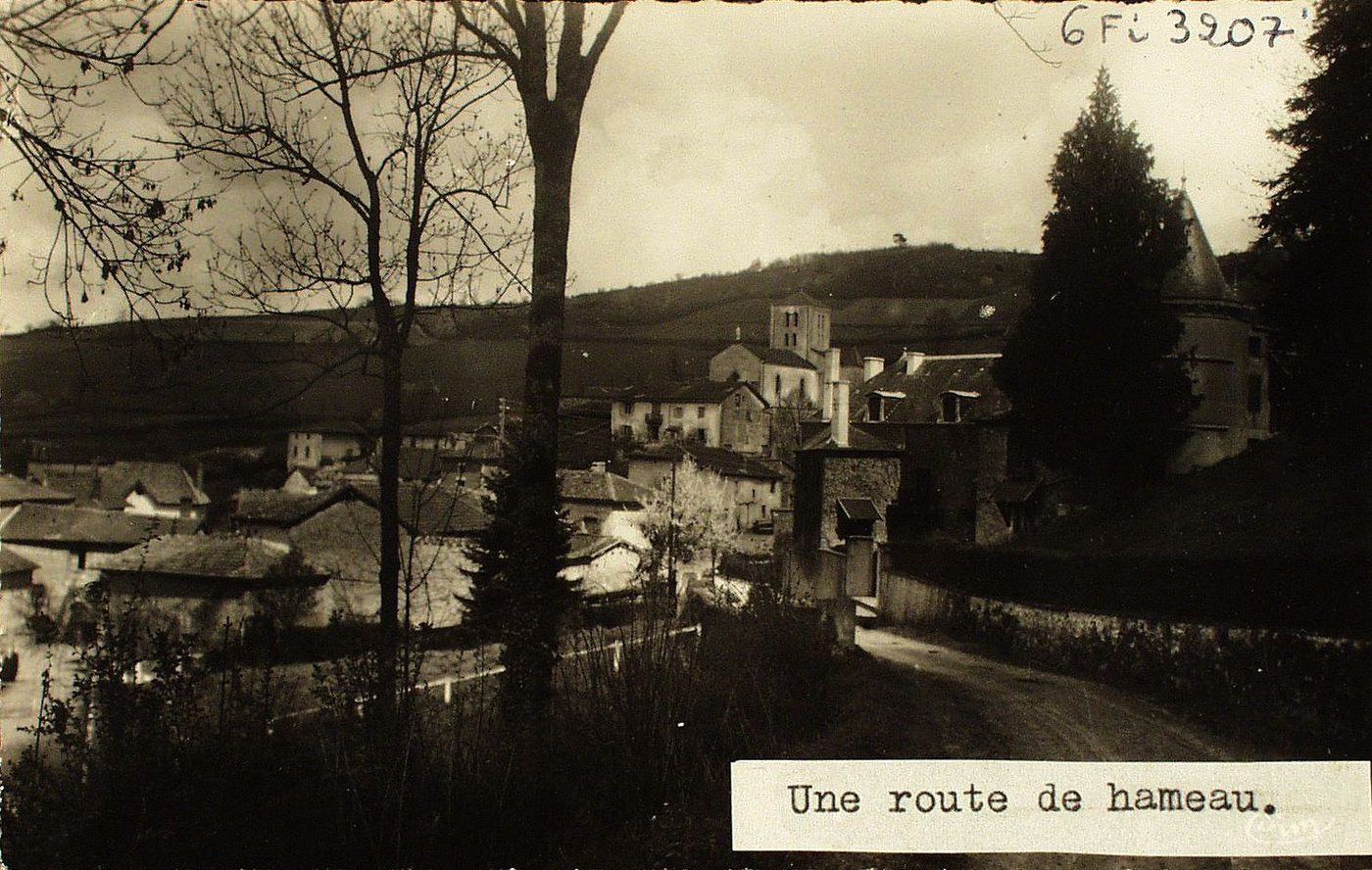 Saint-Pierre-le-Vieux. Vue du bourg.