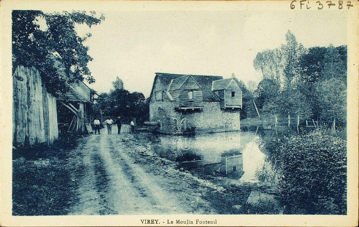 Virey. Le moulin Fontenil.