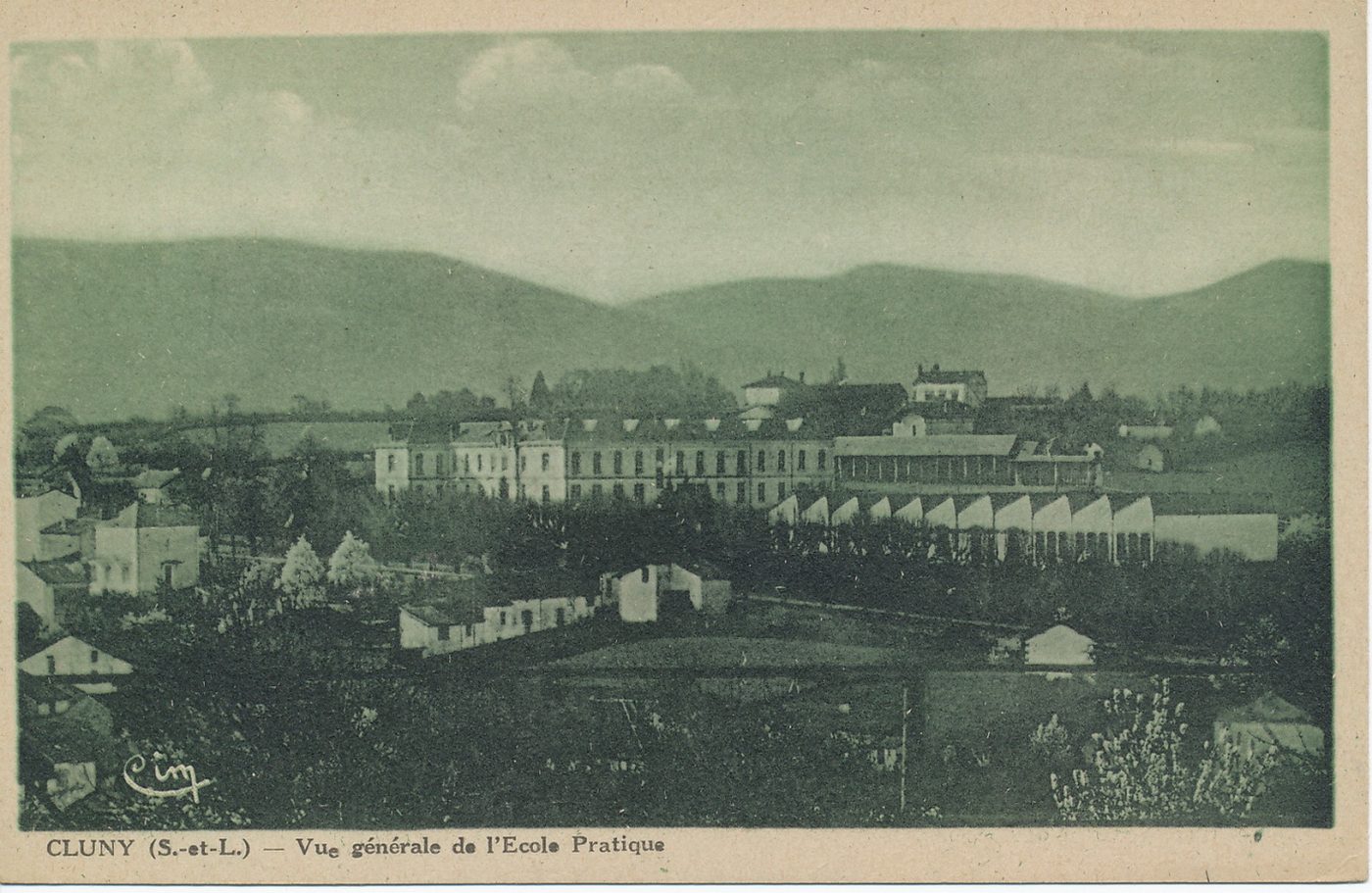 Cluny. Vue générale de l'Ecole Pratique.