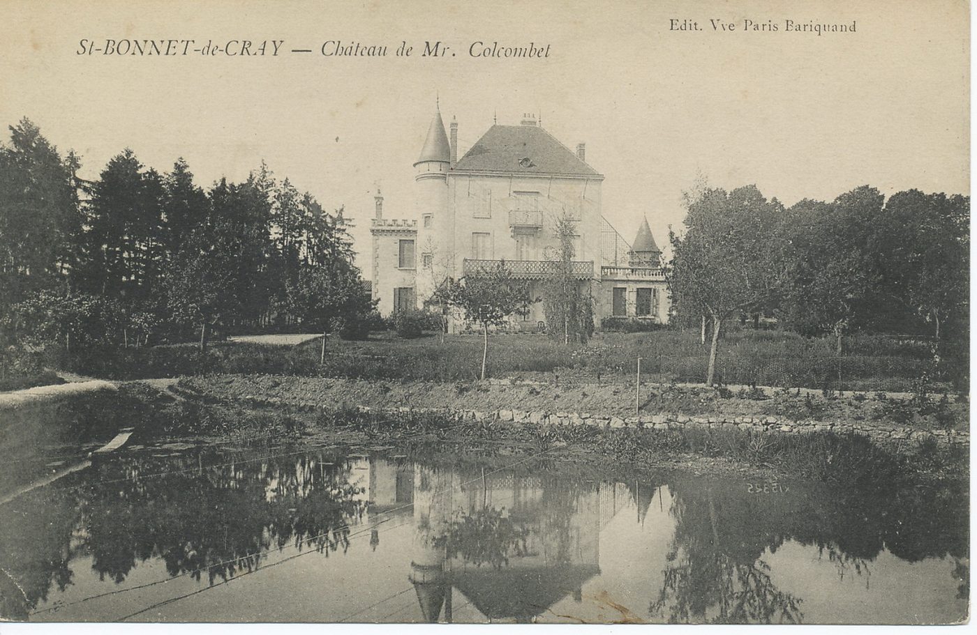 Saint-Bonnet-de-Cray. Château de M. Colombet.