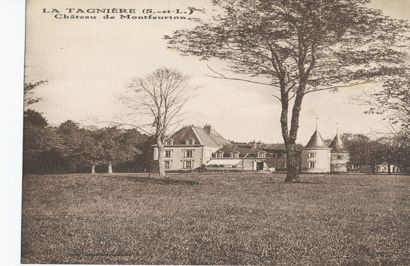 La Tagnière. Château de Montfeurton.