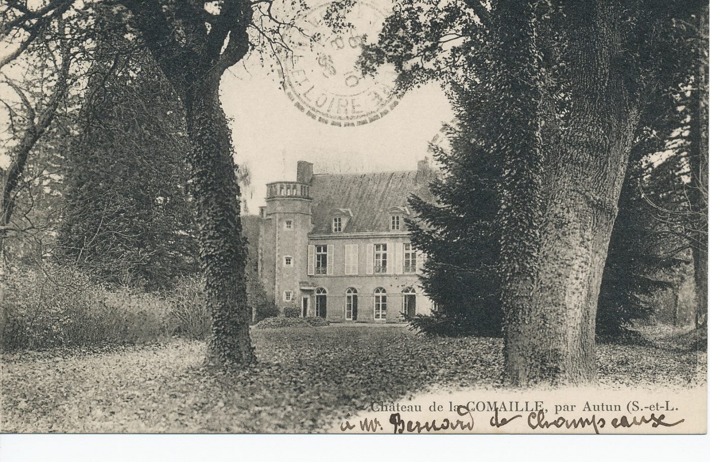 Château de la Comaille, par Autun.
