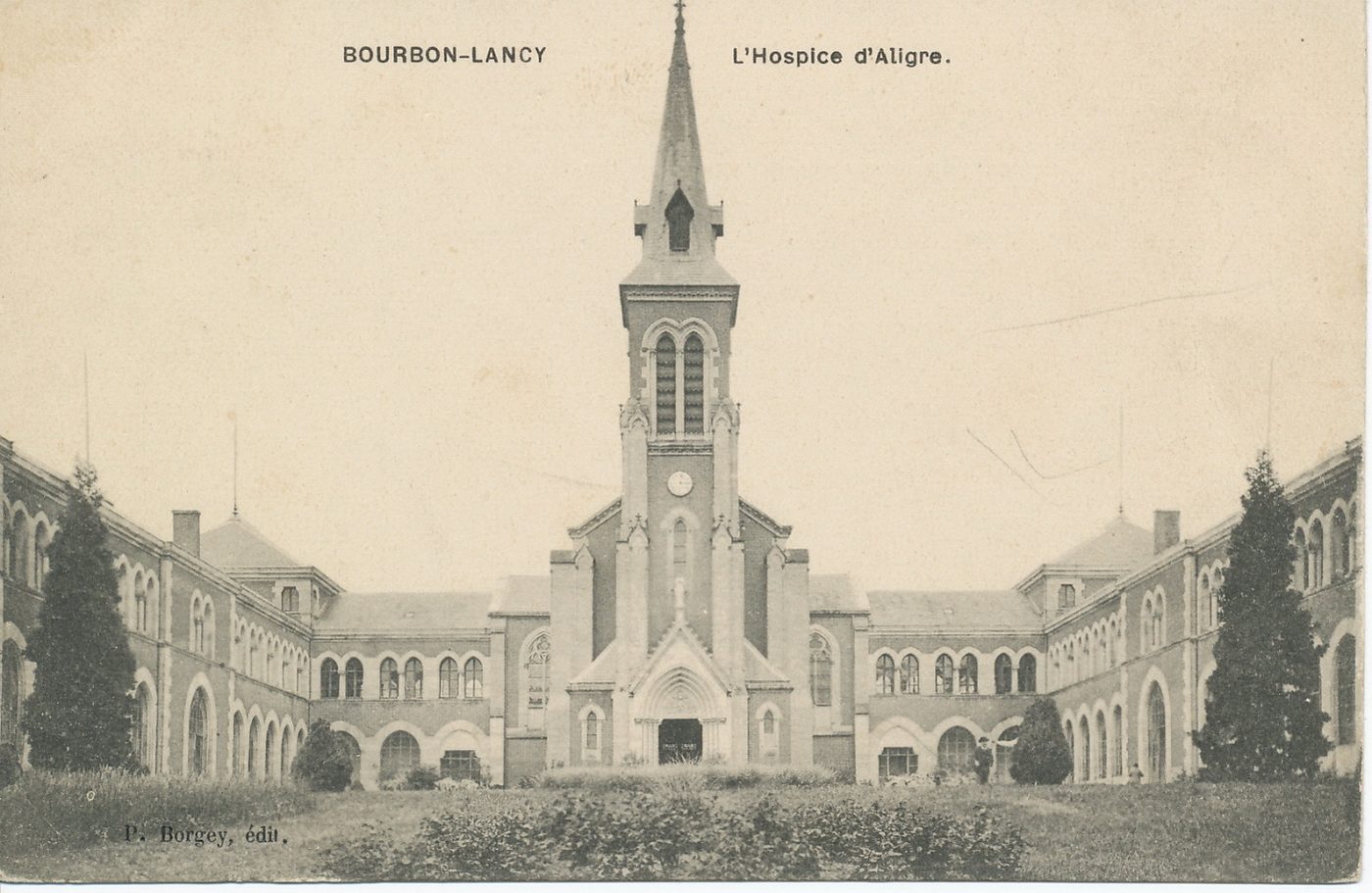 Bourbon-Lancy. L'hospice d'Aligre.