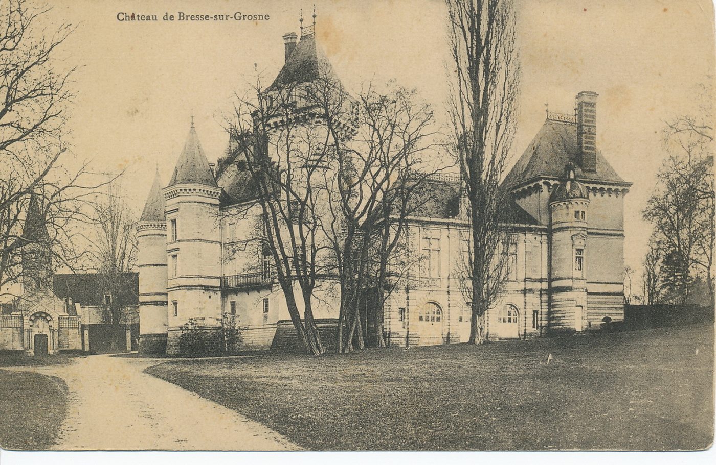 Château de Bresse-sur-Grosne.