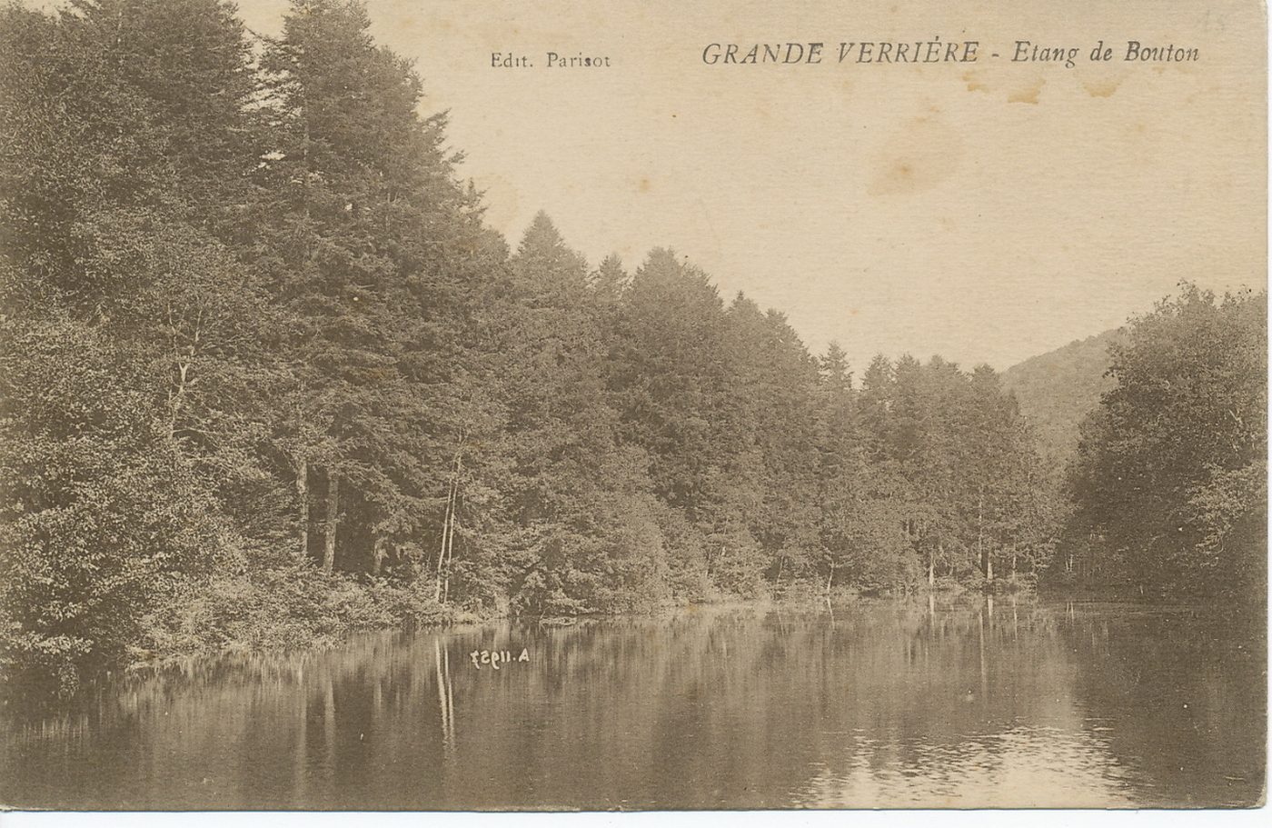 Grande-Verrière. Etang de Bouton.