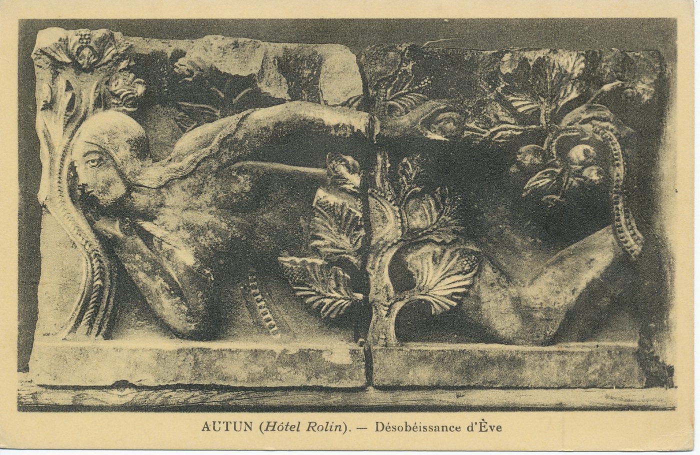 Autun (hôtel Rolin). Désobéissance d'Eve.