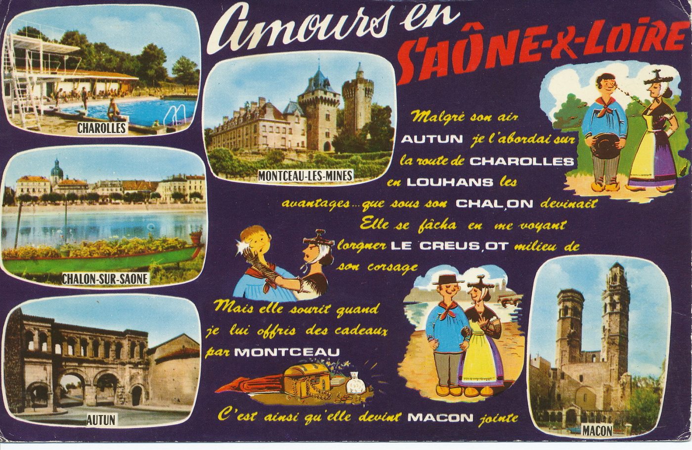 Amours en Saône-et-Loire.