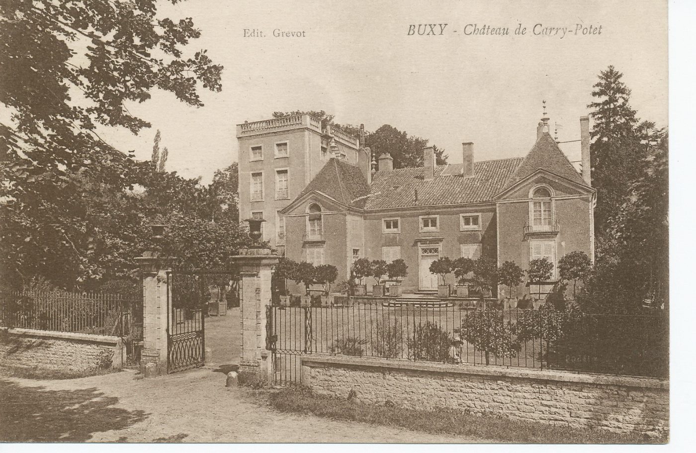 Buxy. Château de Carry-Potet.