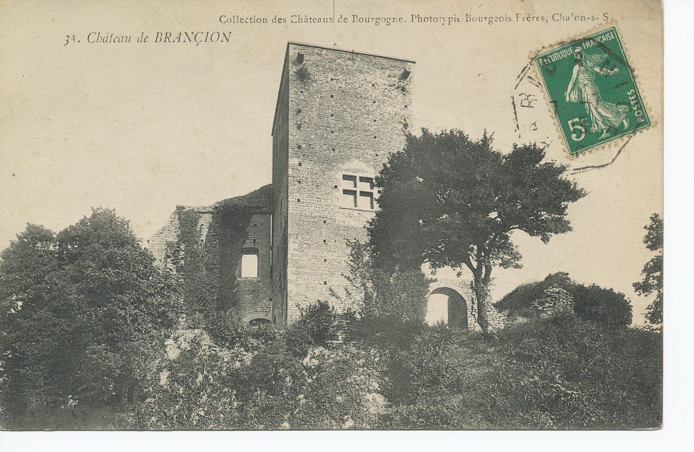 Château de Brancion.
