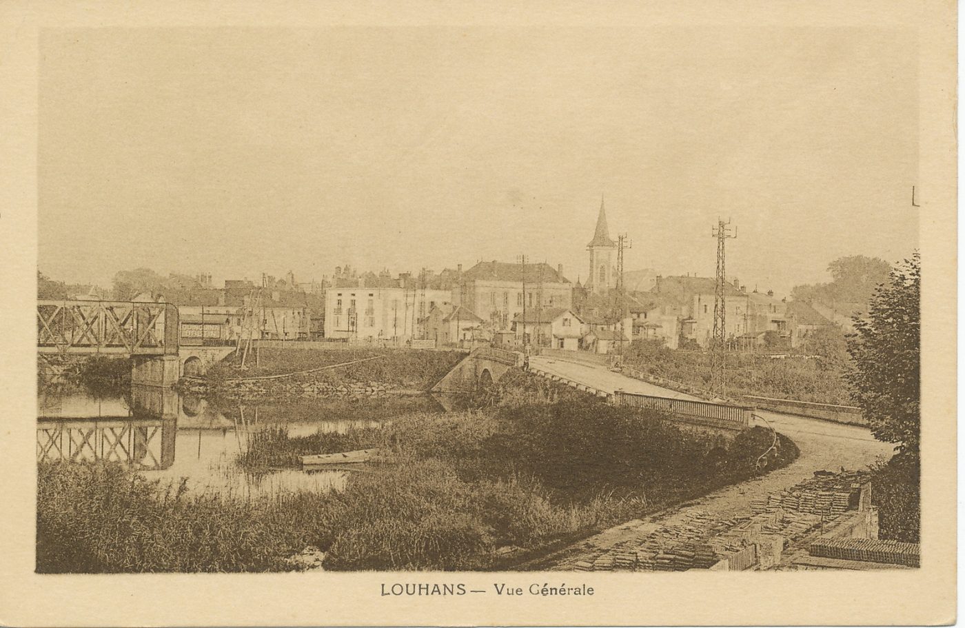 Louhans. Vue générale.