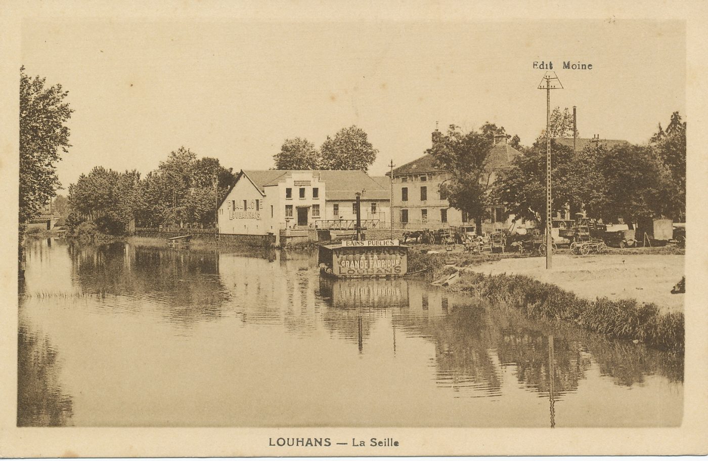 Louhans. La Seille.