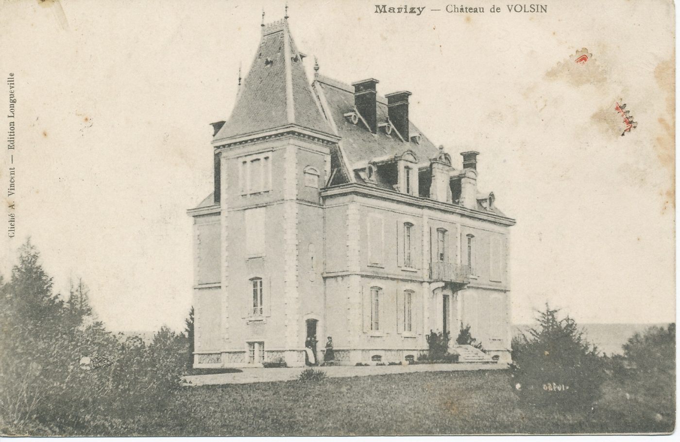 Marizy. Château de Volsin.