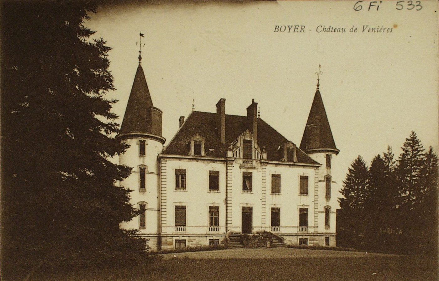Boyer. Château de Vesnières.
