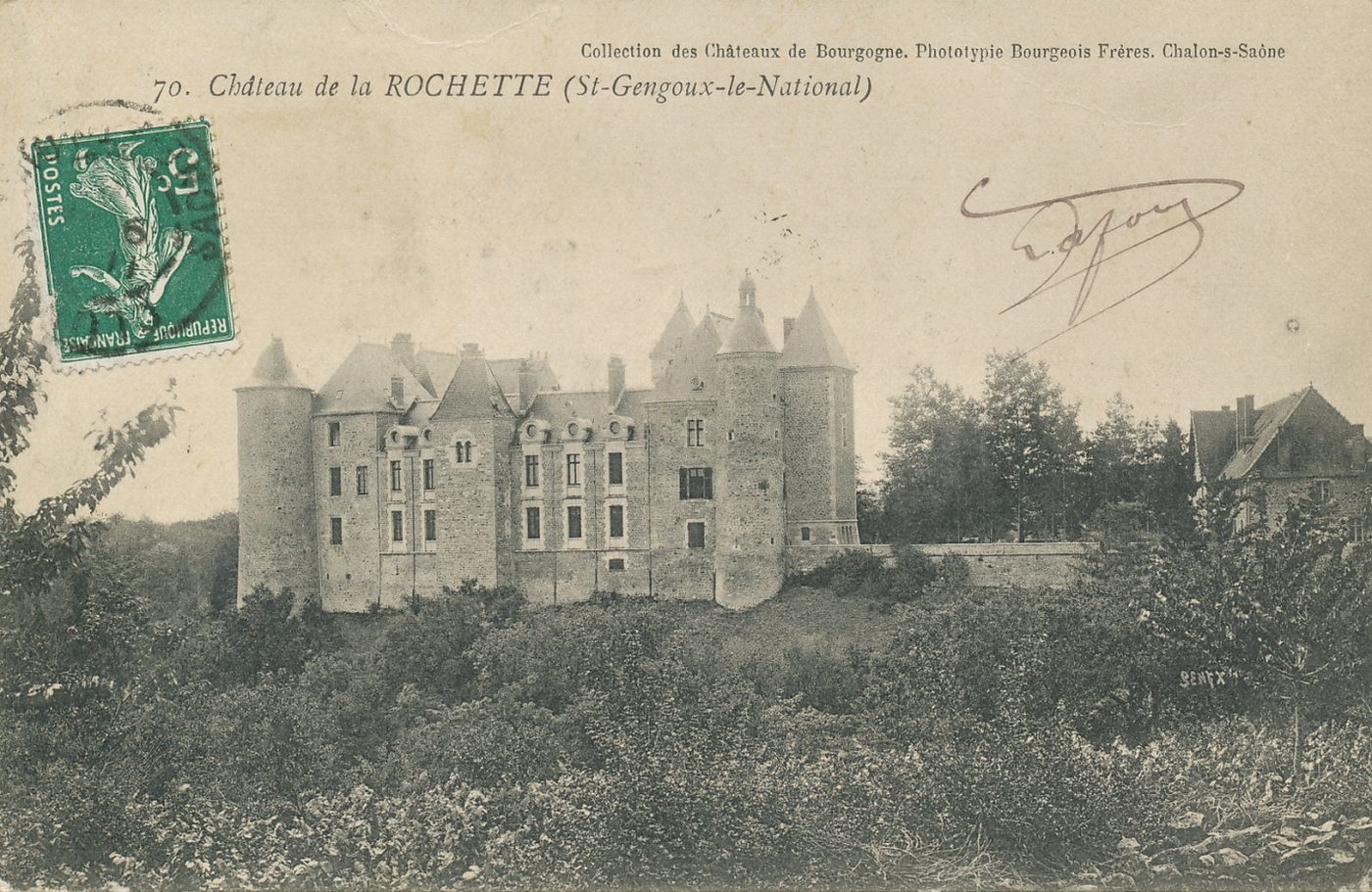 Château de la Rochette (Saint-Gengoux-le-National).