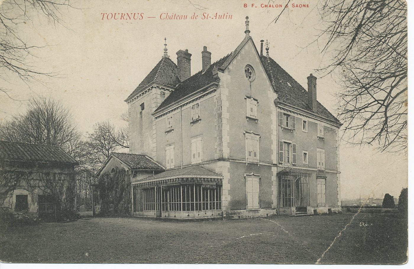 Tournus. Château de Saint-Autin.