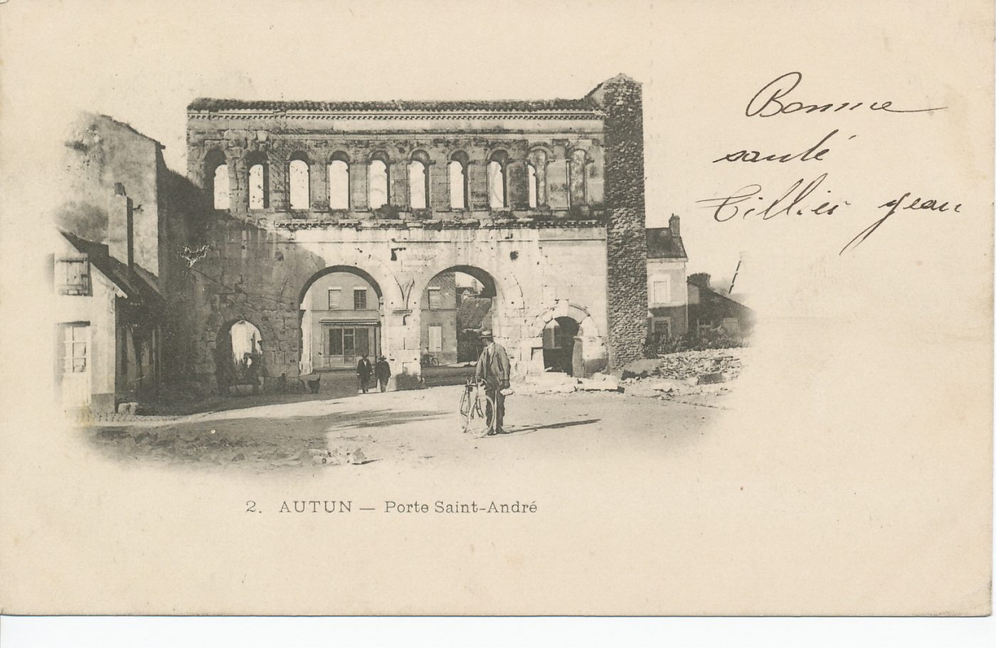 Autun. Porte Saint-André.