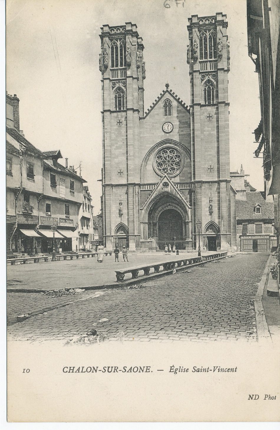 Chalon-sur-Saône. Eglise Saint-Vincent.