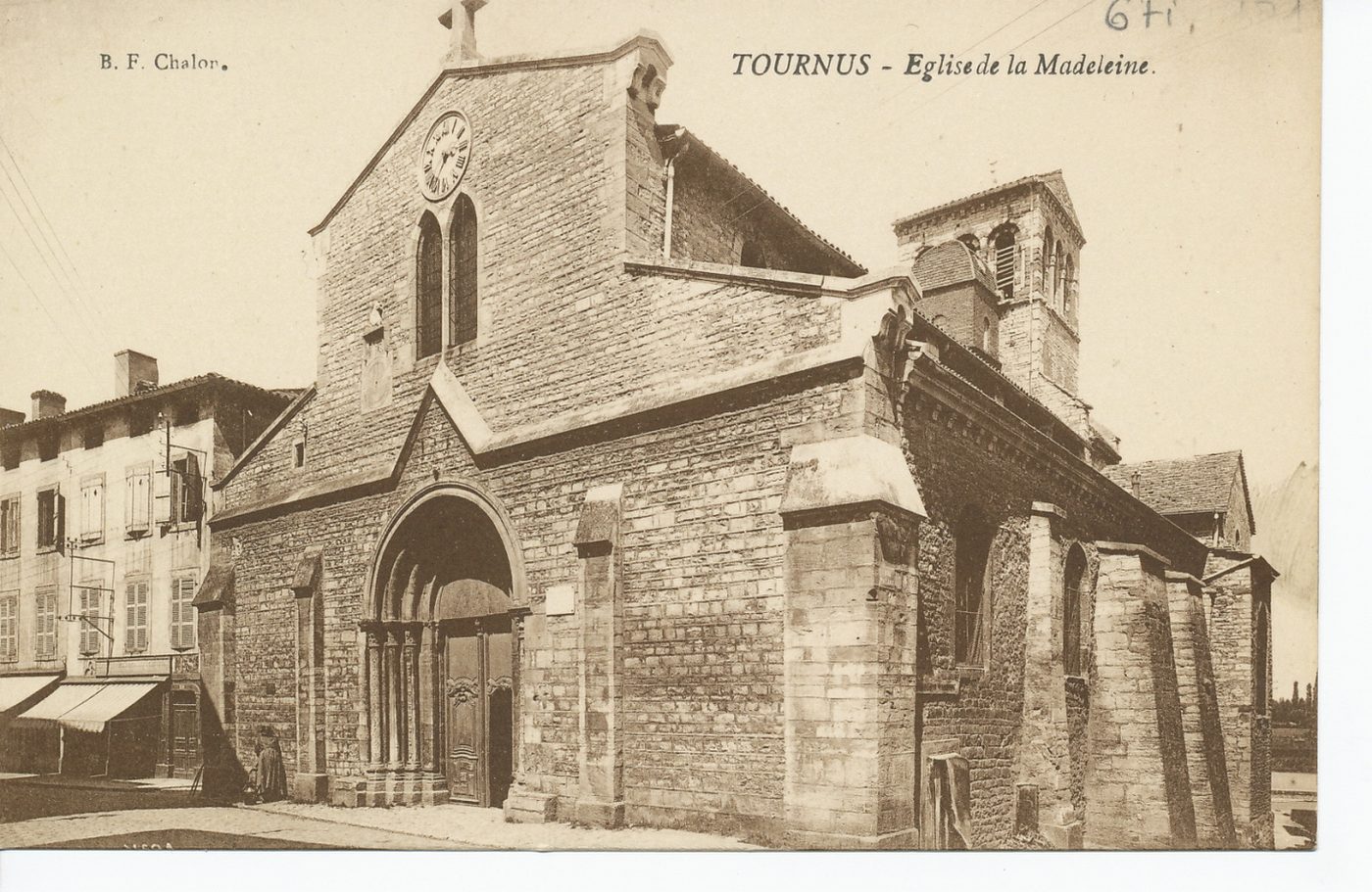 Tournus. Eglise de la Madeleine.
