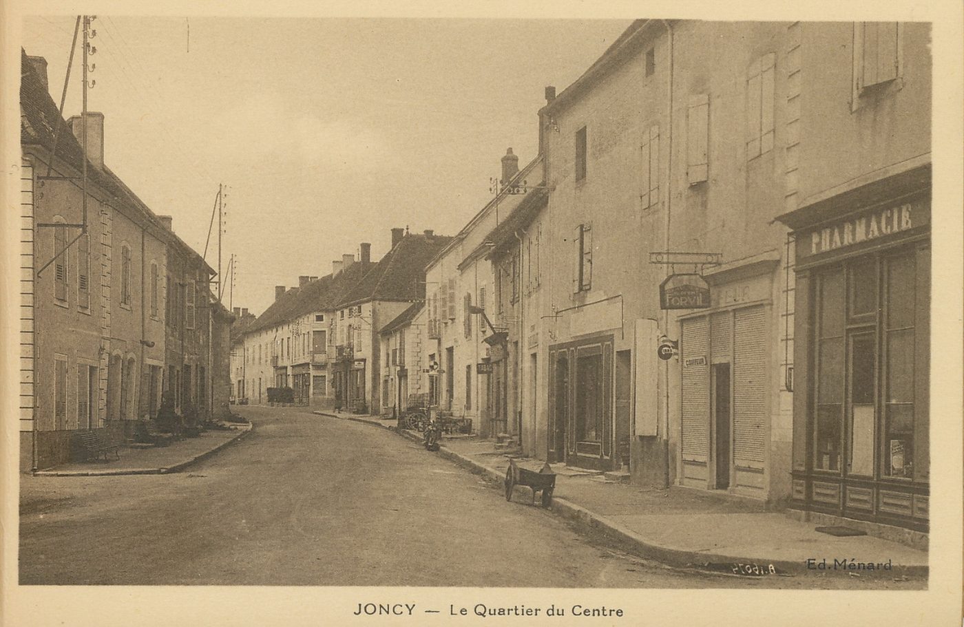 Joncy. Le quartier du centre.