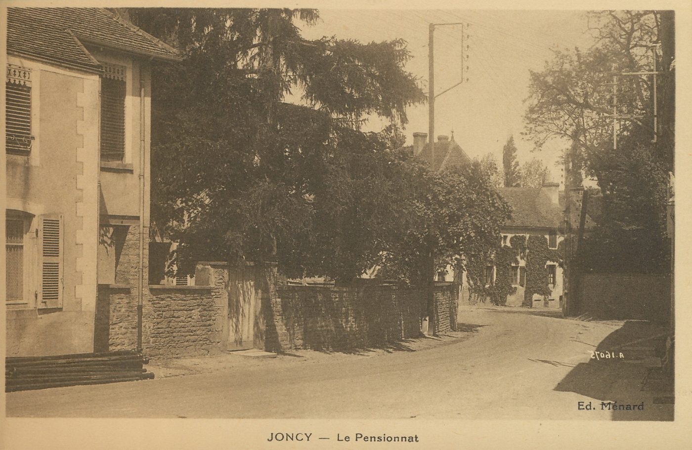 Joncy. Le pensionnat.