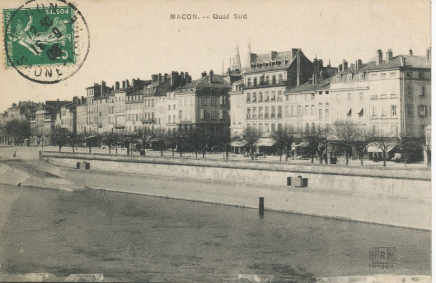Mâcon. Quai sud.