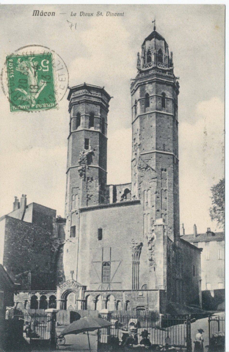 Mâcon. Le Vieux Saint-Vincent.