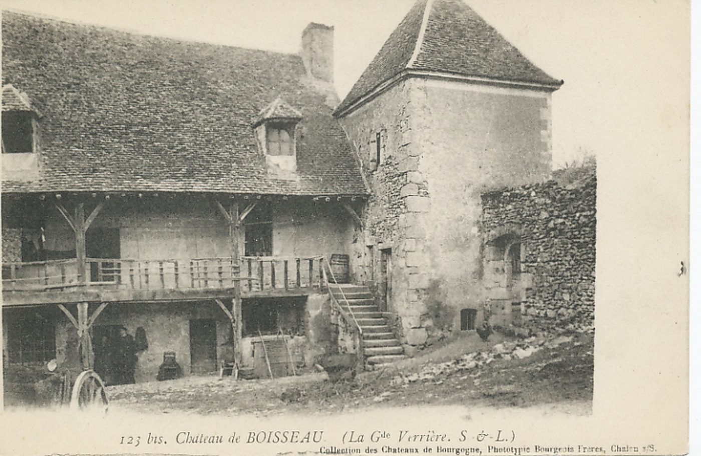 Château de Boisseau. La Grande-Verrière.