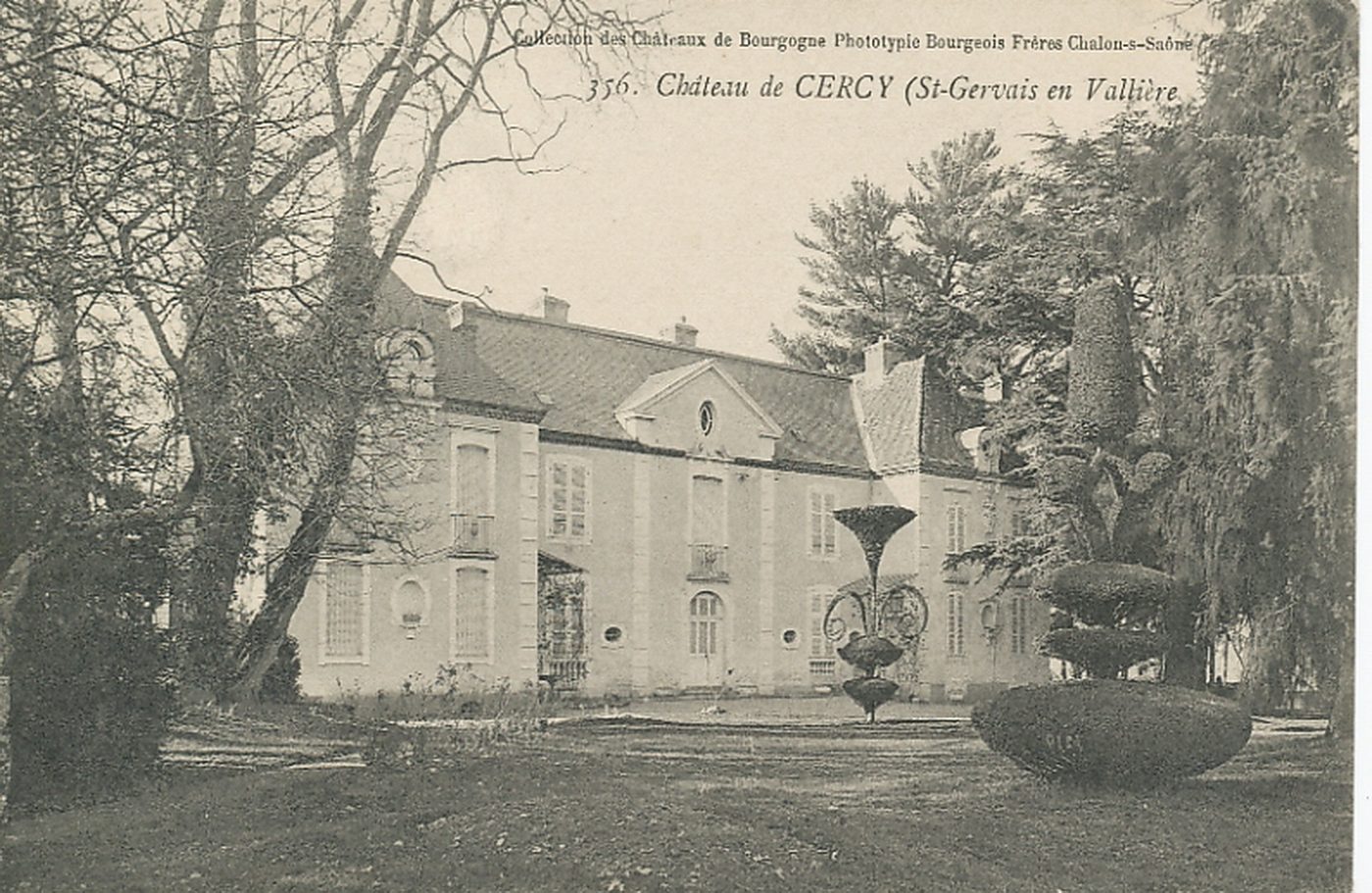 Château de Cercy (Saint-Gervais-en-Vallière).