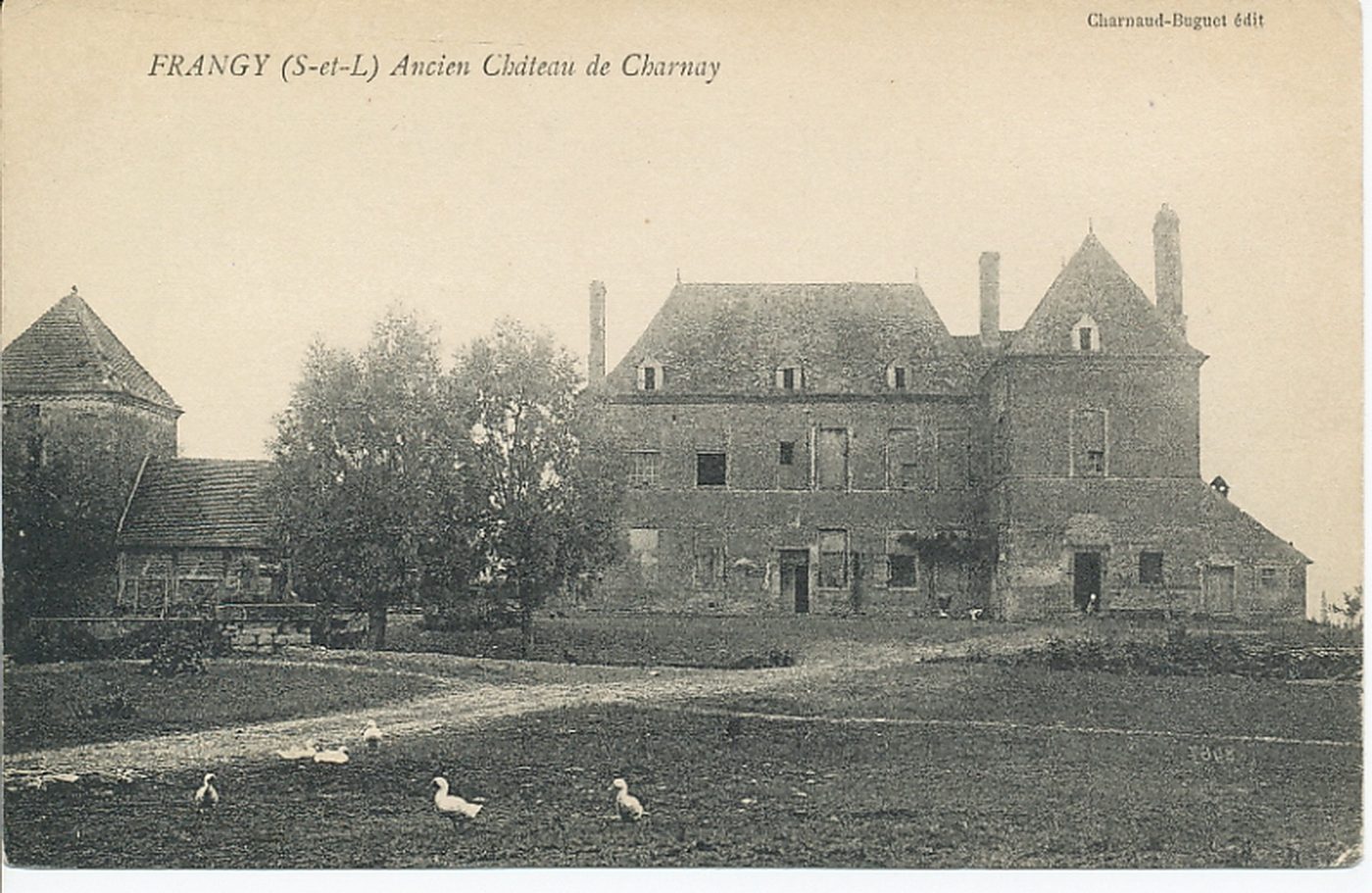 Frangy. Ancien château de Charnay.