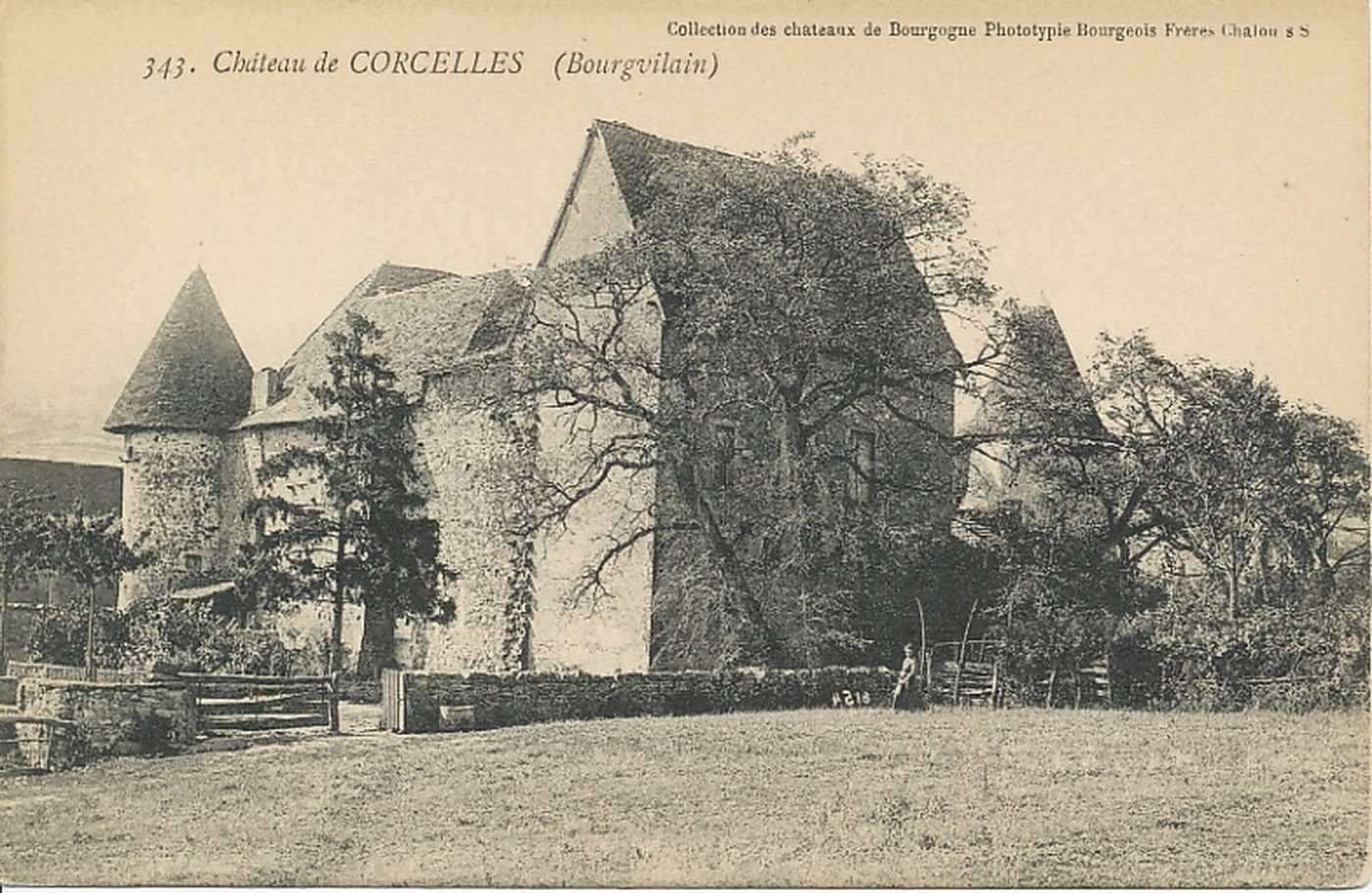 Château de Corcelles (Bourgvilain).