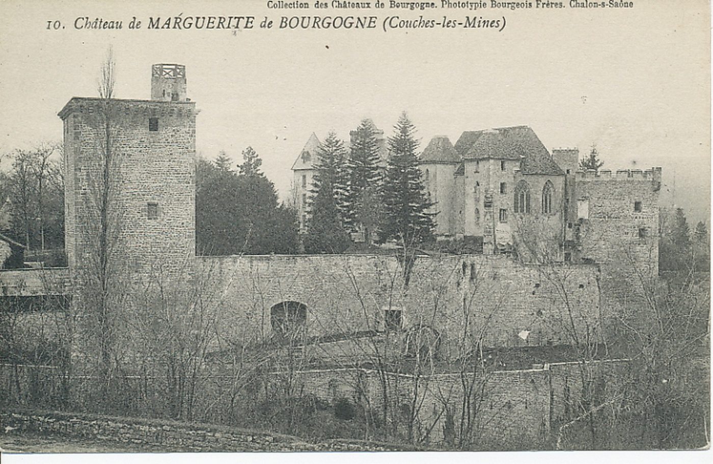 Château de Marguerite de Bourgogne (Couches-les-Mines).