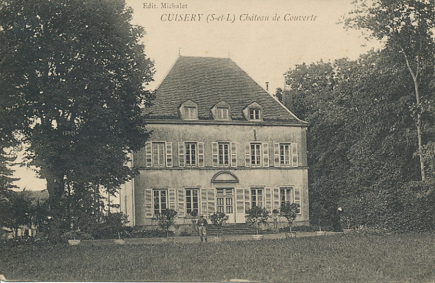 Cuisery. Château de Couverte.