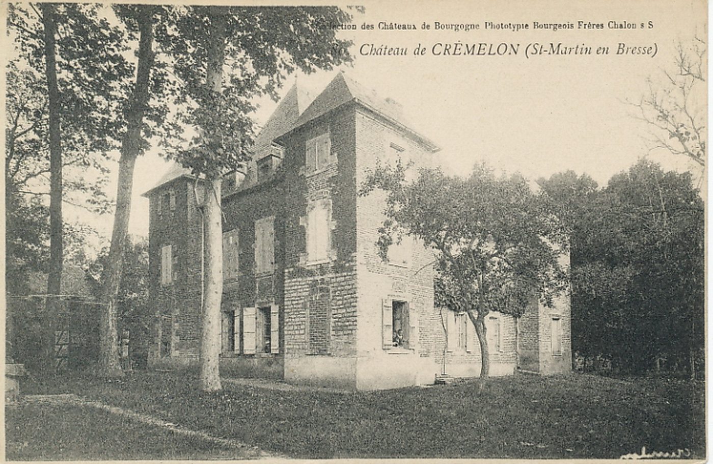 Château de Crémelon (Saint-Martin-en-Bresse).