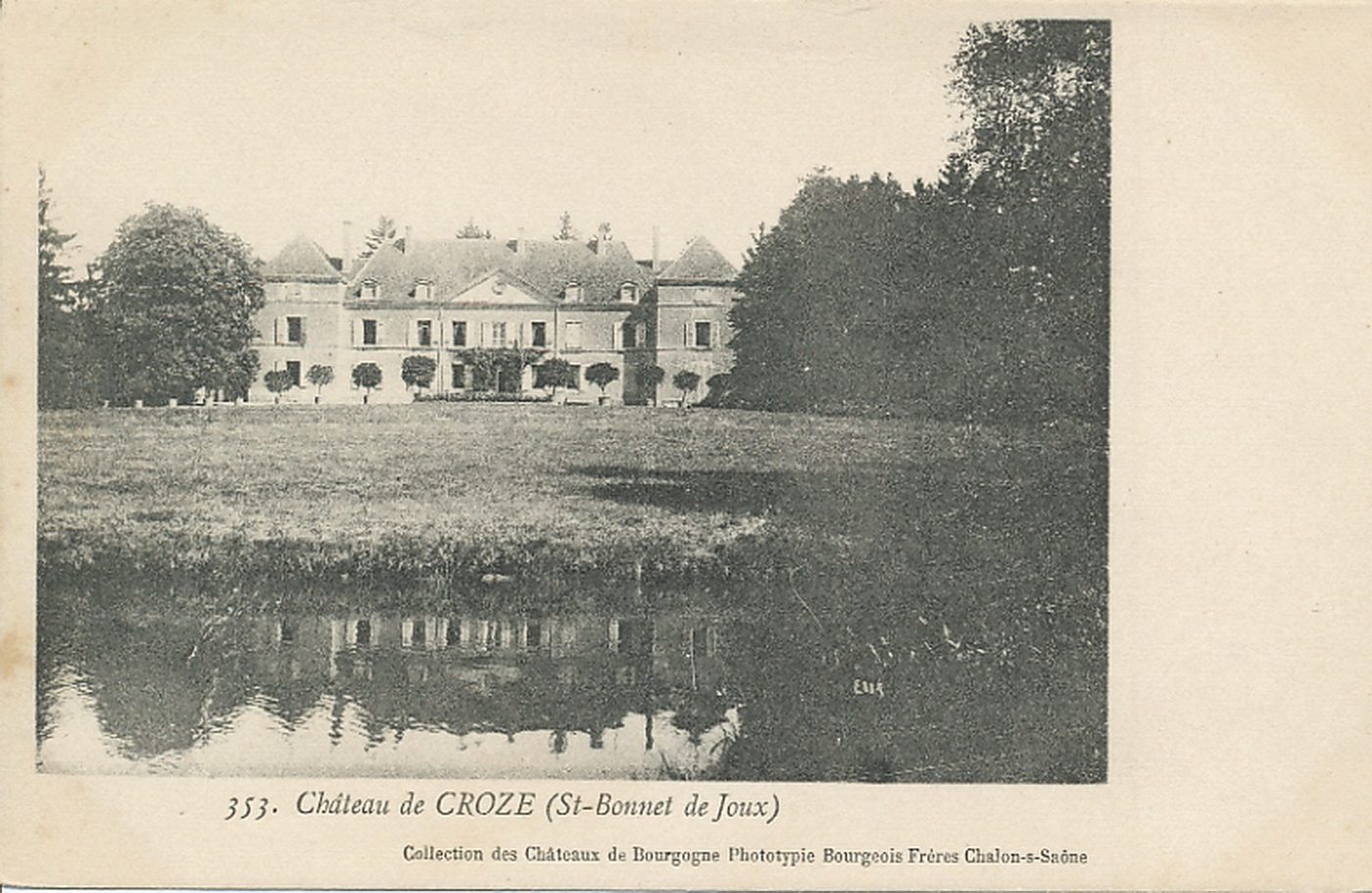 Château de Croze (Saint-Bonnet-de-Joux).