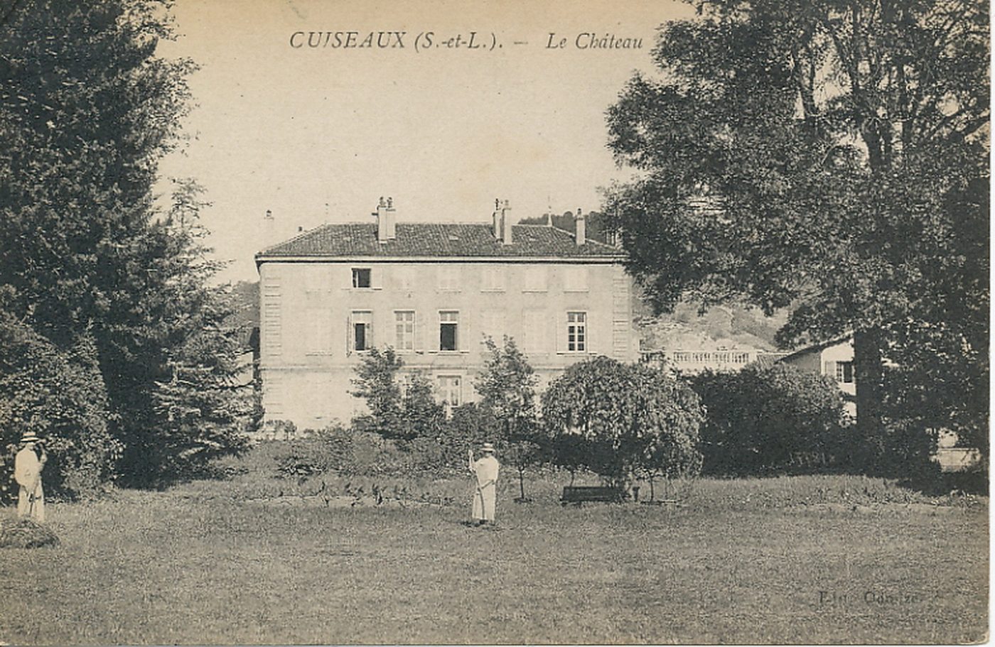 Cuiseaux. Le château.